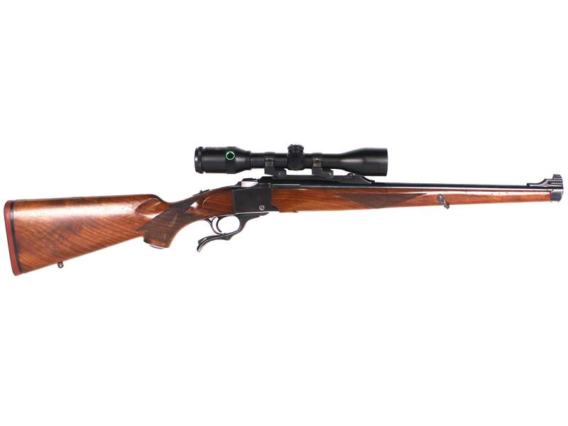 Buy 7X57 Ruger NO.1 Blued Wood with Scope in NZ New Zealand.