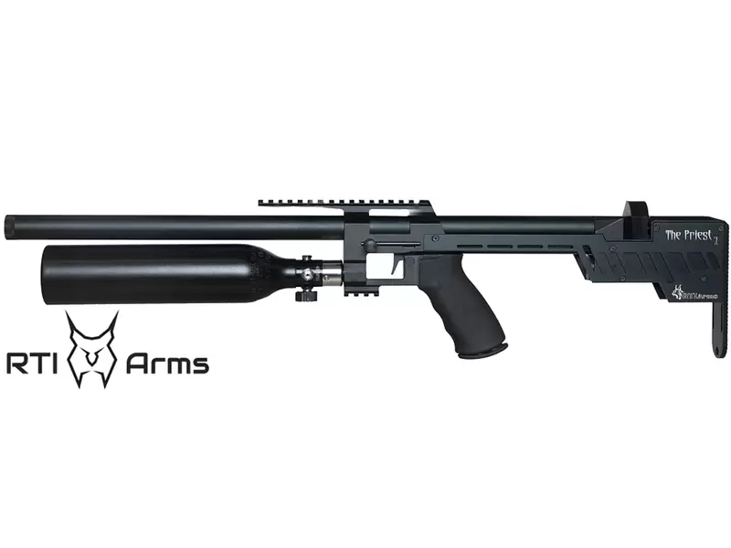 Buy RTI Priest II Black .22 PCP Air Rifle in NZ New Zealand.