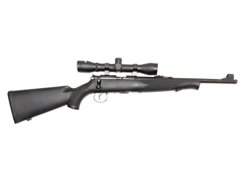 Buy 22 Outdoor Arms JW15 Blued Synthetic 16" Threaded with Scope in NZ New Zealand.