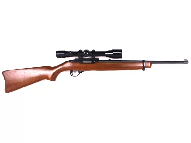 Buy 22 Ruger 10/22 Blued Wood with Scope in NZ New Zealand.