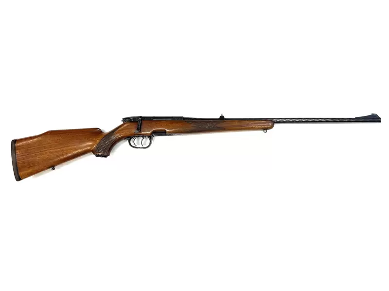 Buy 222 Steyr Mannlicher SL Blued Wood 22" in NZ New Zealand.