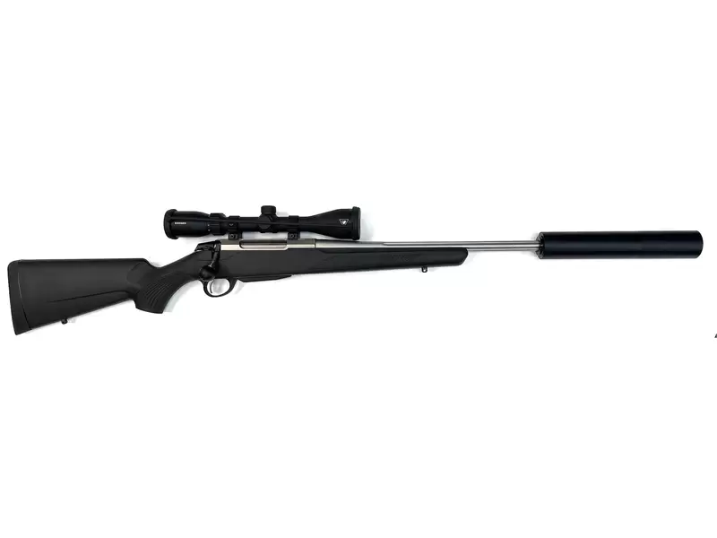 Buy 270 Tikka T3X Stainless Synthetic 20" with Scope & Silencer in NZ New Zealand.