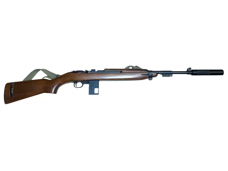 Buy 22 Chiappa M1-22 Blued Wood with Outdoor Outfitters Silencer in NZ New Zealand.
