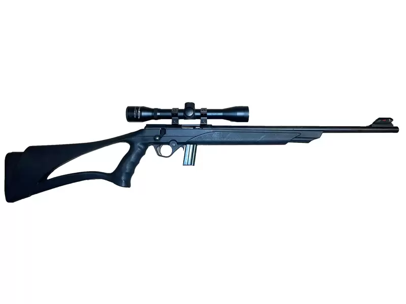 Buy 22 Mossberg 802 Plinkster 18" with 4x32 Scope in NZ New Zealand.
