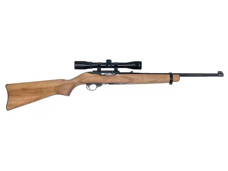 Buy 22 Ruger 10/22 Carbine with 4x32 Scope & Silencer in NZ New Zealand.