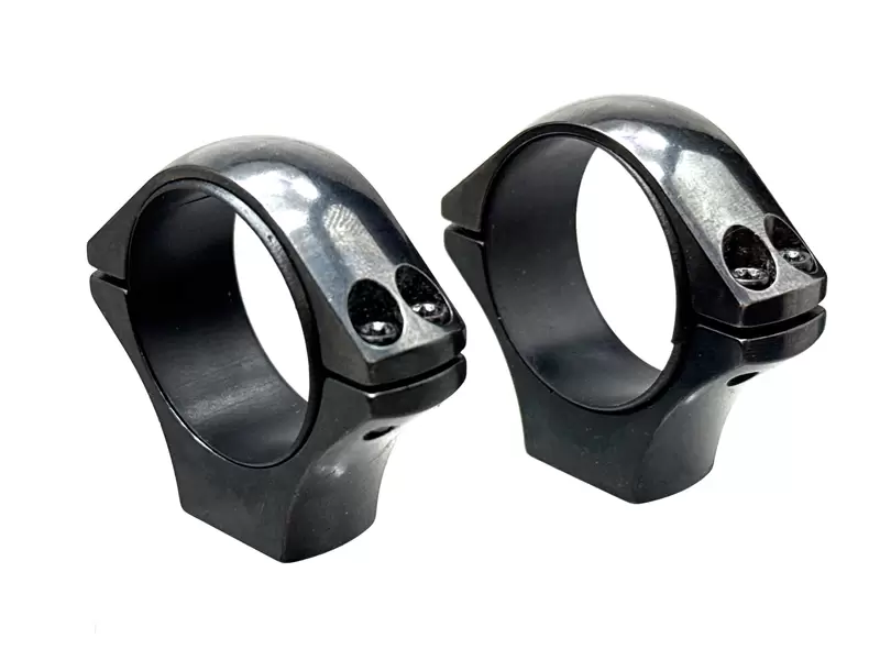 Buy Second Hand OptiLock Rings 2 Piece 30mm Blued Medium in NZ New Zealand.