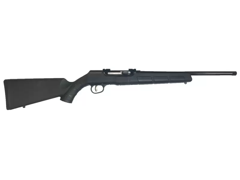Buy 17HMR Savage A17 Blued Synthetic 16" Threaded in NZ New Zealand.