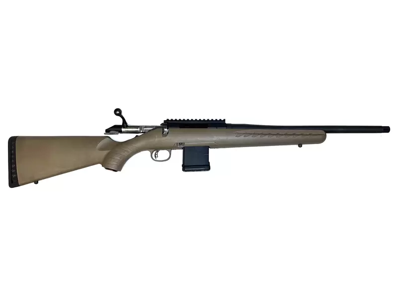 Buy 223 Ruger American Ranch Blued Synthetic 16" Threaded in NZ New Zealand.