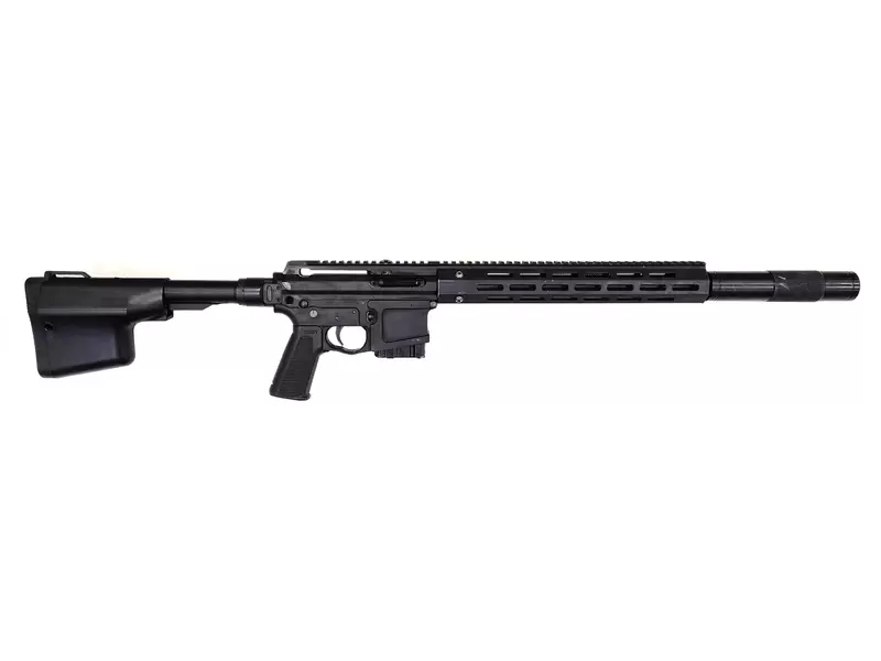 Buy 223 Troy Defense Sport Rifle Blued Synthetic with Hush Power Silencer in NZ New Zealand.