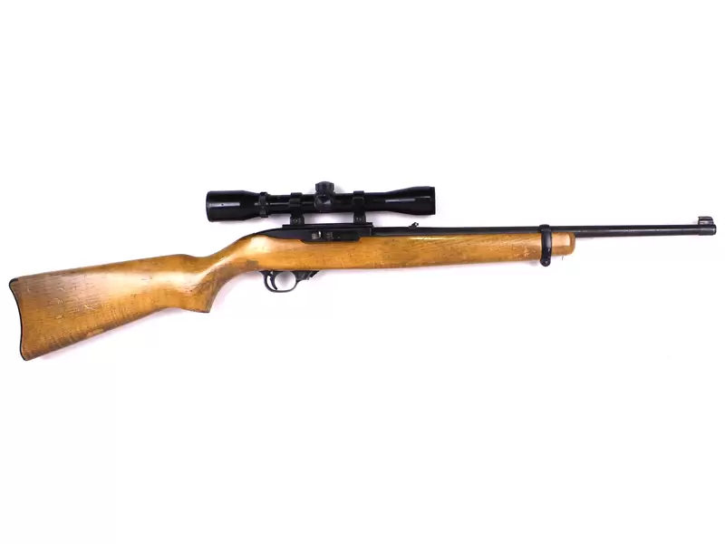 Buy 22 Ruger 10/22 Blued Wood with Scope in NZ New Zealand.