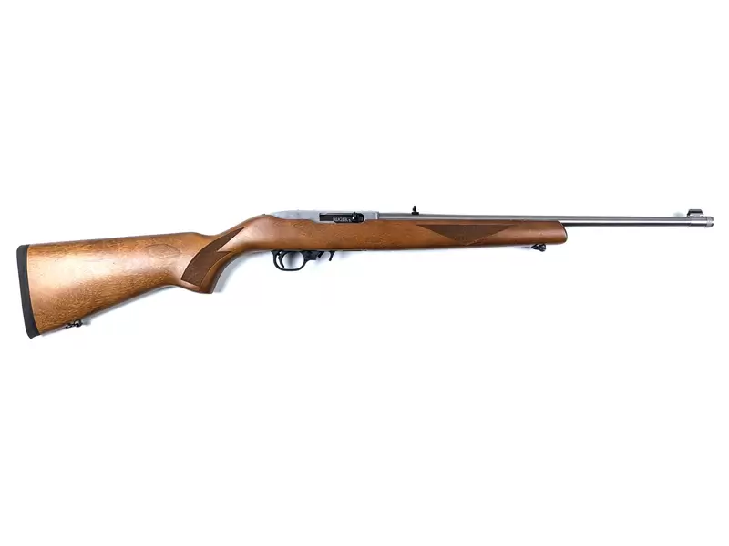 Buy 22 Ruger 10/22 Stainless Wood 18.5" Threaded in NZ New Zealand.