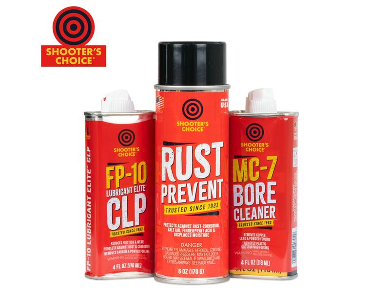 Buy Shooters Choice 3 Pack Cleaning Kit in NZ New Zealand.