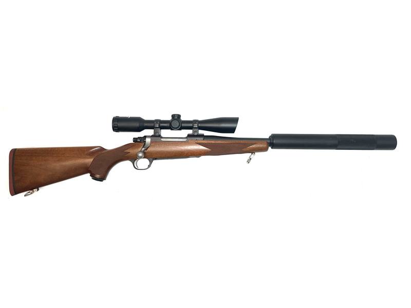 Buy 243 Ruger M77 Hawkeye Blued Wood in NZ New Zealand.