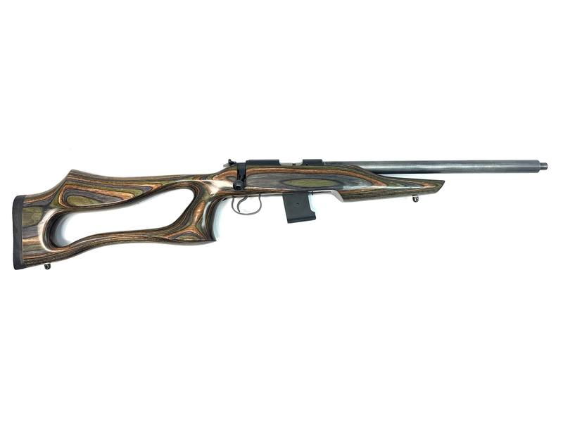 Buy 22 MAG CZ 455 Blued Laminated 16" Threaded in NZ New Zealand.