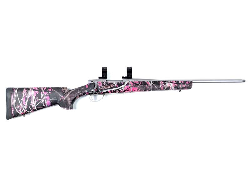 Buy 243 Howa 1500 Stainless Hogue 20" Threaded Muddy Girl in NZ New Zealand.