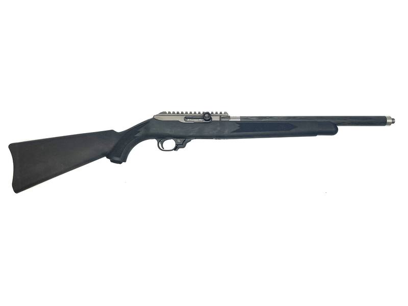 Buy 22 Grey Birch Fusion 10/22 Stainless with Carbon Full Barrel Silencer in NZ New Zealand.