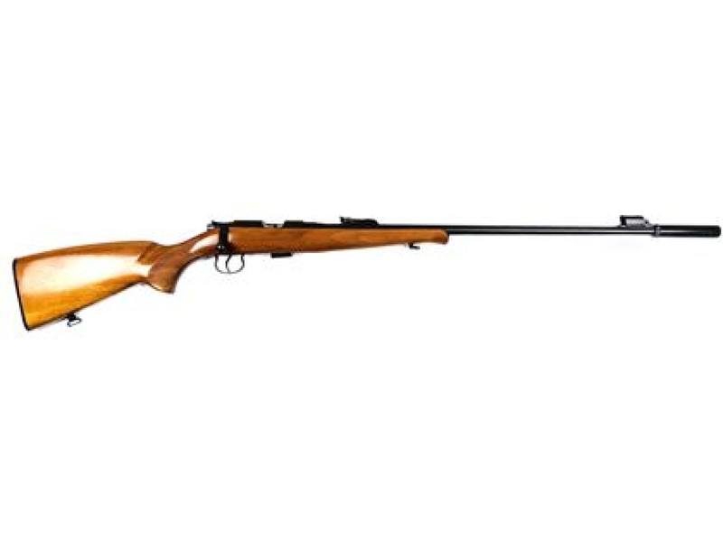 Buy 22 CZ 452-2E ZKM Blued Wood 24.5" Threaded with Silencer in NZ New Zealand.