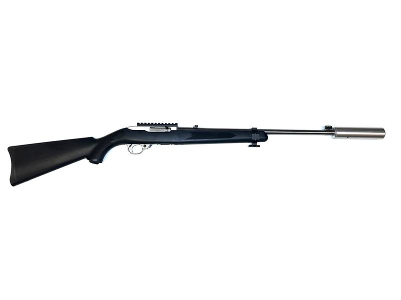 Buy 22 Ruger K10/22 Stainless Synthetic 18" with Silencer in NZ New Zealand.