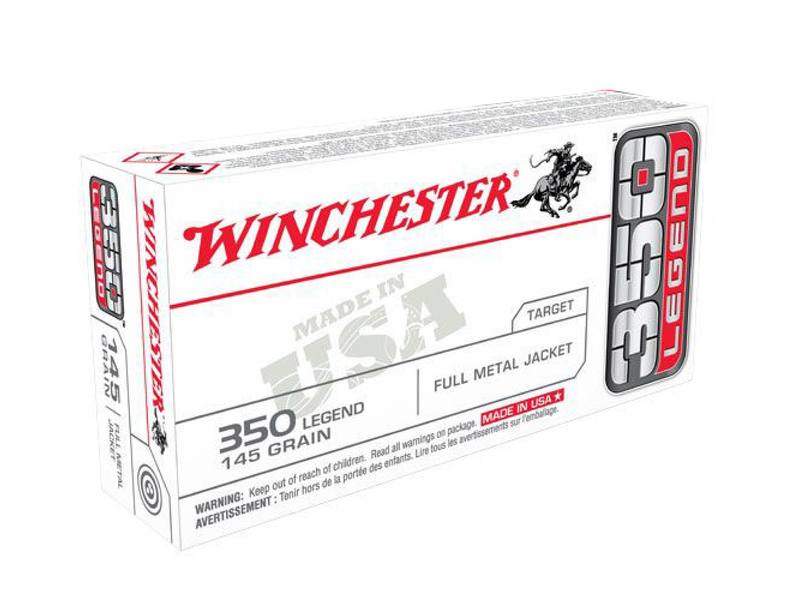 Buy Winchester .350 Legend USA VP 145gr FMJ 20 Rounds in NZ New Zealand.