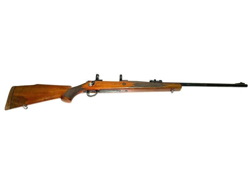 Buy 270 Sako Finnbear L61R Blued Wood With Rings in NZ New Zealand.