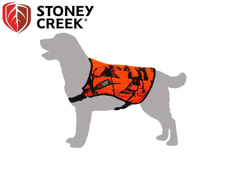 Buy Stoney Creek Dog Vest Airmesh Blaze Orange in NZ New Zealand.