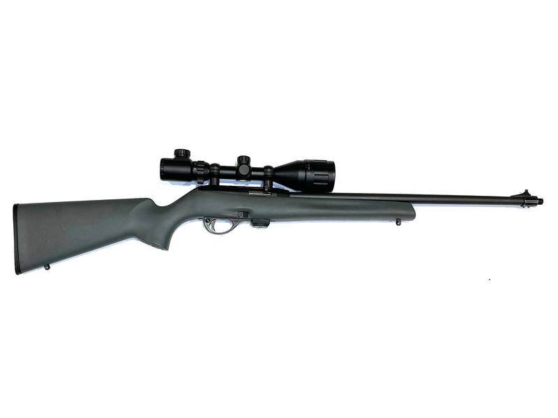 Buy 22 Remington 597 Blued Synthetic 18" Threaded in NZ New Zealand.