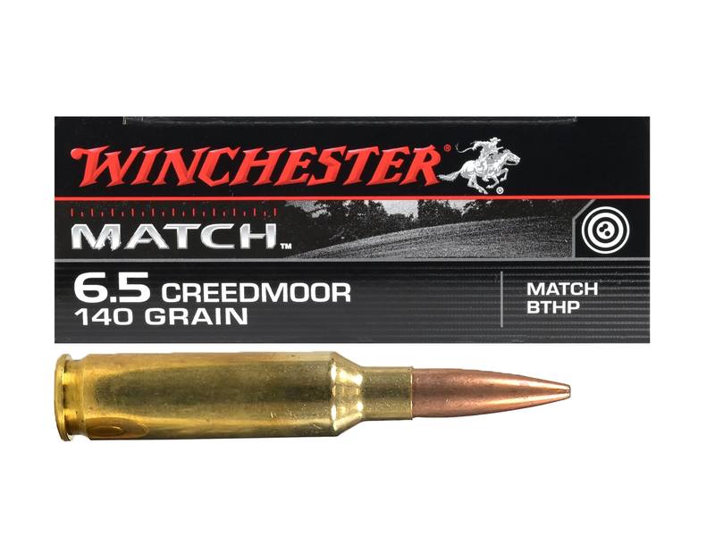 Buy Winchester 6.5 Creedmoor Match 140gr Hollow Point Boat Tail 20 Rounds in NZ New Zealand.