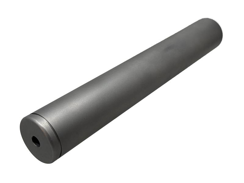 Buy Second Hand Hush Power Centrefire 22Cal Silencer Black Titanium 1/2x28 in NZ New Zealand.