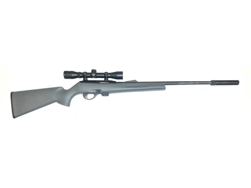 Buy Remington 597 Blued Synthetic with Silencer and Scope in NZ New Zealand.