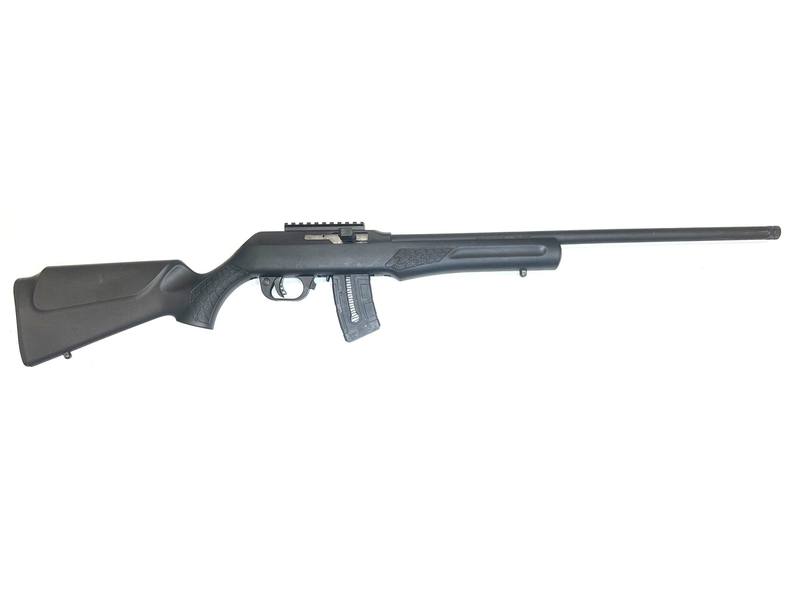 Buy 22 Mag Rossi 7122M Blued Synthetic Threaded in NZ New Zealand.