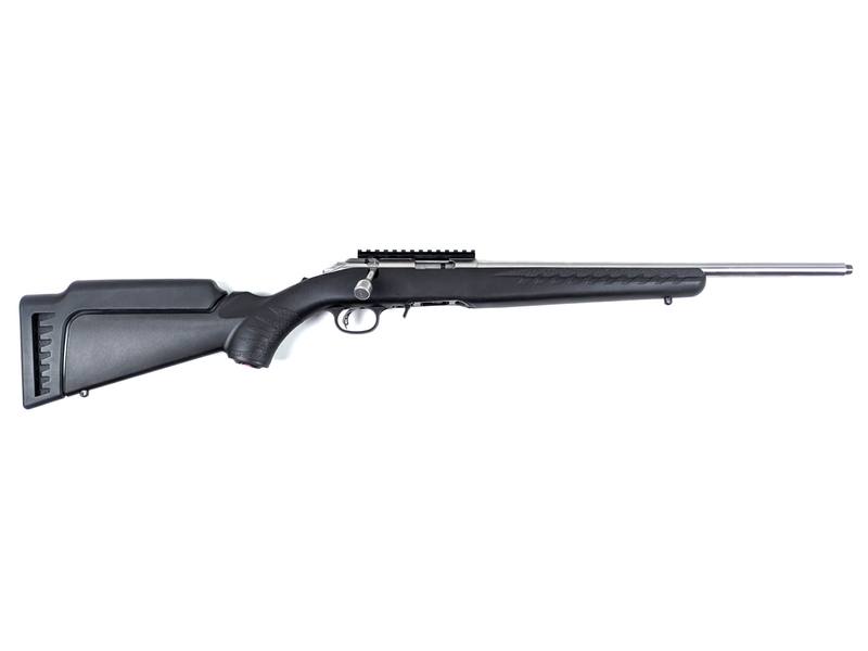 Buy 17HMR Ruger American Stainless Synthetic 18" Threaded in NZ New Zealand.