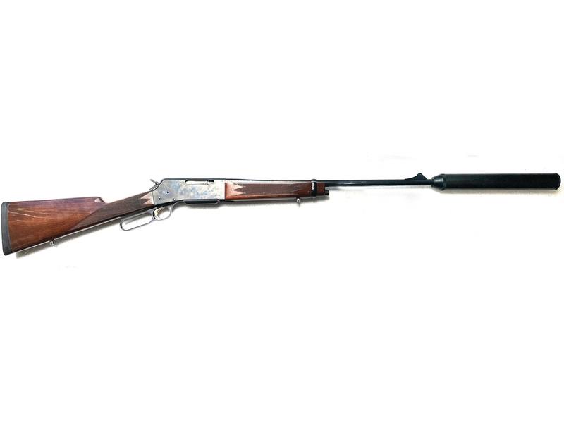 Buy 243 Browning BLR Lightweight Blued Wood with Silencer in NZ New Zealand.
