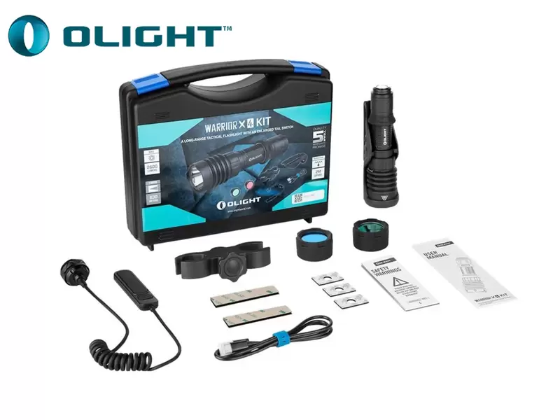 Buy Olight Torch Warrior X 4 Kit 2600 Lumens in NZ New Zealand.