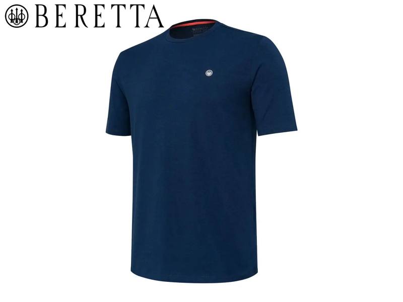 Buy Beretta Team Short Sleeve T-Shirt Blue in NZ New Zealand.