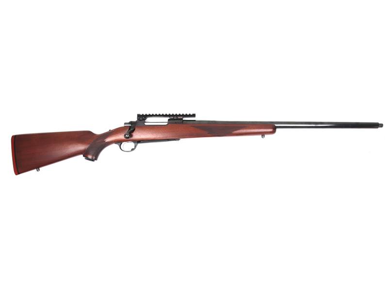 Buy 243 Ruger M77 Varmint Heavy Barrel Blued Wood Threaded in NZ New Zealand.