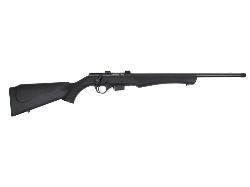 Buy 17 HMR Rossi 8117 Blued Synthetic Threaded 18" in NZ New Zealand.