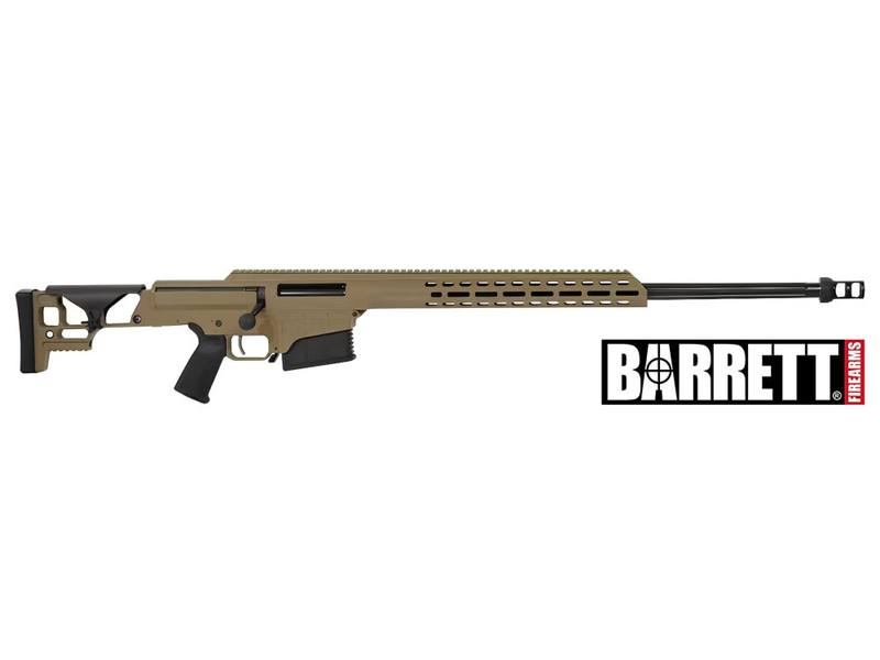 Buy 338 Lapua Magnum Barrett MRAD SMR Flat Dark Earth 26" in NZ New Zealand.