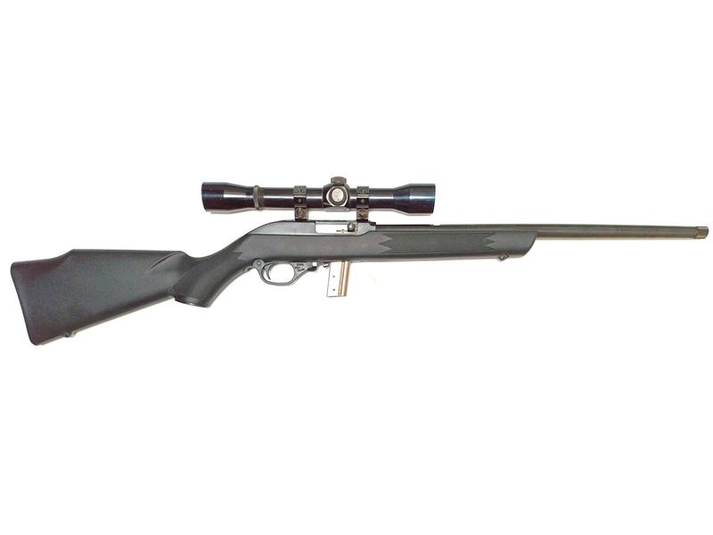 Buy 22 Marlin 795 Blued Synthetic 18" Threaded with Scope in NZ New Zealand.