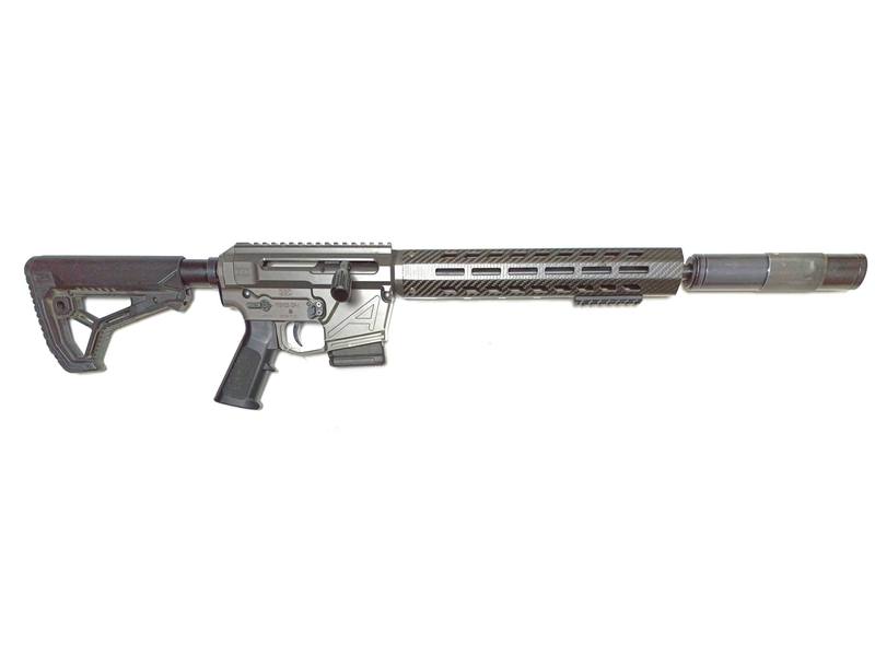 Buy 223 GBC Abyss Cerakote Synthetic 16" Threaded with Silencer in NZ New Zealand.
