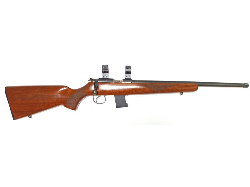Buy 22 MAG CZ 455 Blued Wood 17.25" Threaded in NZ New Zealand.