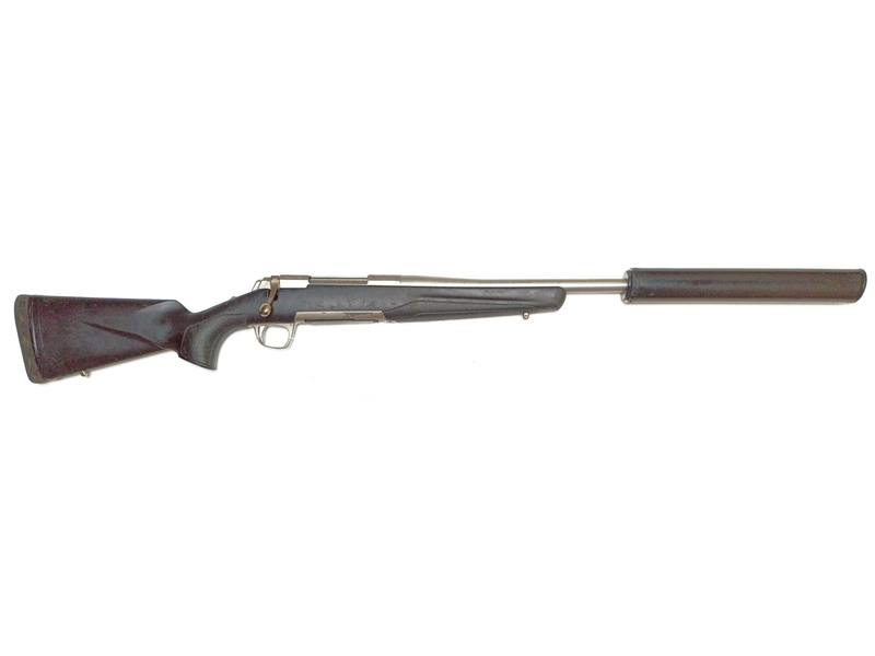 Buy 7 MM MAG Browning X Bolt Stainless Synthetic 22" with Silencer in NZ New Zealand.