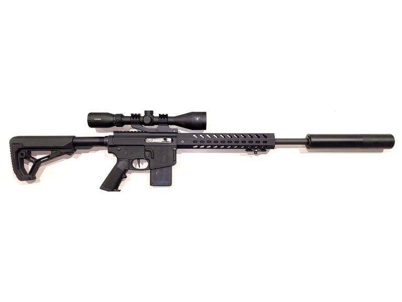 Buy 17 WSM Jard J72 Blued Synthetic 20" with Scope and Silencer in NZ New Zealand.