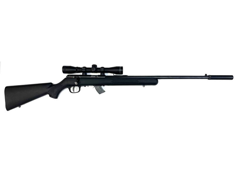 Buy 22 Savage MK2 Blued Synthetic 20" with Scope SUP in NZ New Zealand.