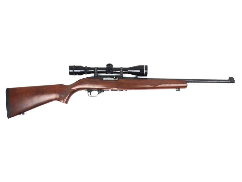 Buy 22 Ruger 10/22 Deluxe Blued Wood 18" with Scope in NZ New Zealand.
