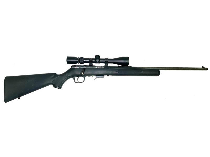 Buy 22 Mag Savage Model 93 Blued Synthetic  21" with Scope in NZ New Zealand.