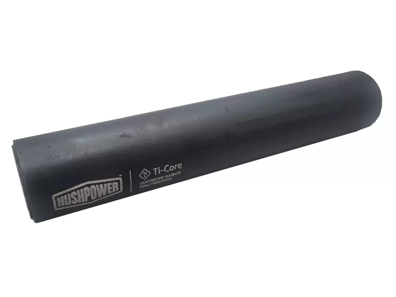 Buy Second Hand Hush Power Centrefire 30Cal Titanium Core Magnum M15x1 in NZ New Zealand.