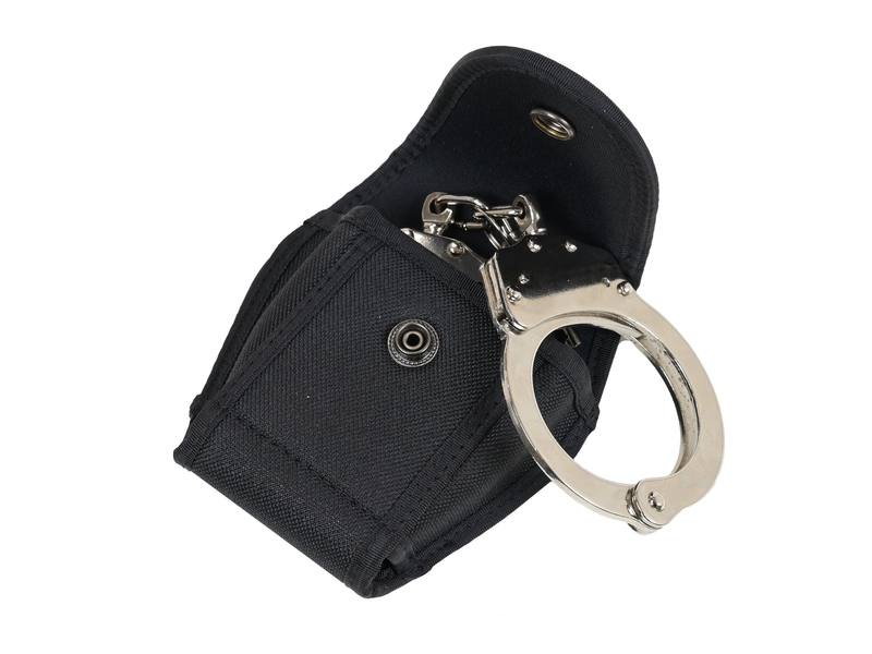 Buy Nickle Plated Handcuffs with Medium Pouch in NZ New Zealand.