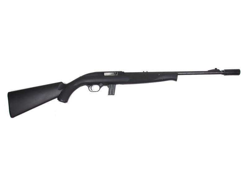 Buy 22 Magtech 7022 66S Blued Synthetic with Silencer in NZ New Zealand.