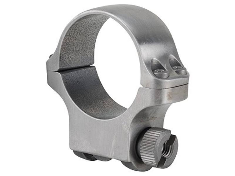 Buy Ruger M77 Single Ring | Stainless-Gloss 30mm *Choose Height in NZ New Zealand.