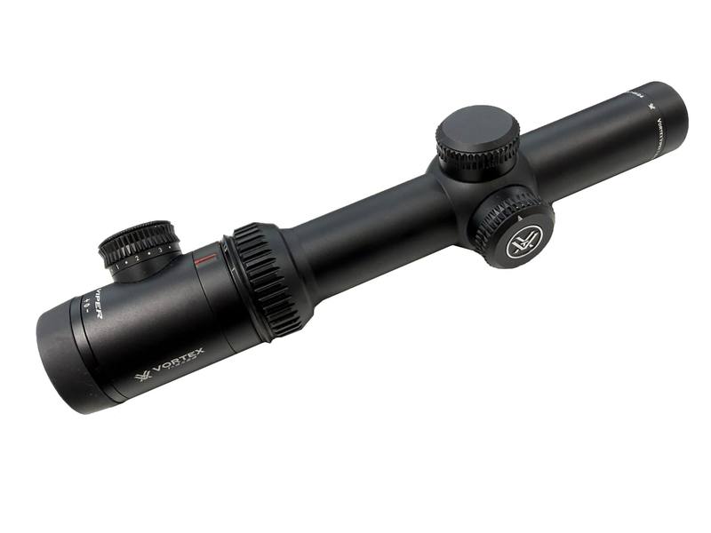 Buy Second Hand Vortex Viper PST Scope 1-4x24 MOA Illuminated in NZ New Zealand.